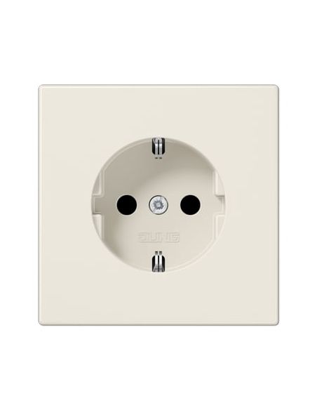 JUNGLS1520 Kištukinis lizdas su įžeminimu JUNG LS1520 (dramblio kaulo spalvos, 16A/250V) iš UAB SINTAS