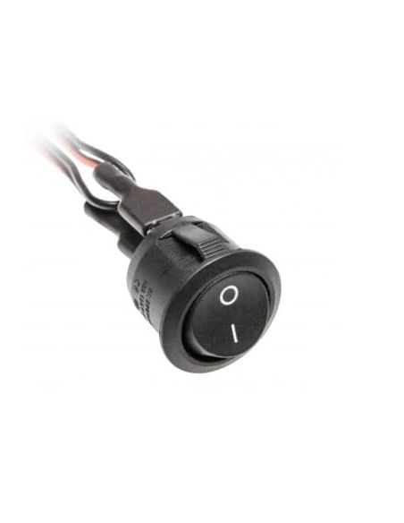 GTVAEWLC0120 Įmontuojamas jungiklis GTV AE-WLC01-20 (juodas, 12V) iš UAB SINTAS