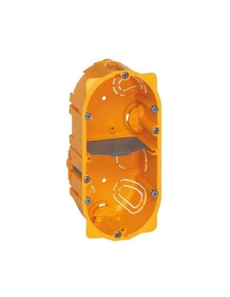 L080052 2 vietų dėžutė į gipsą - 50mm Legrand 080052 iš UAB SINTAS