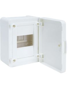 HVS104PD GOLF2 plastikinis virštinkinis skydelis VS104PD 1x4 mod. Hager (IP40) iš UAB SINTAS 2