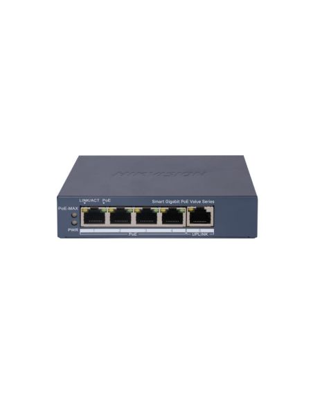 SWITCHDS3E1505PEIM Hikvision 5 prievadų komutatorius DS-3E1505P-EI/M iš UAB SINTAS