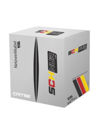 KRUTP5ESCCA305 UTP kabelis SCHNUR CAT5e degumo klasė Cca (305m) iš UAB SINTAS