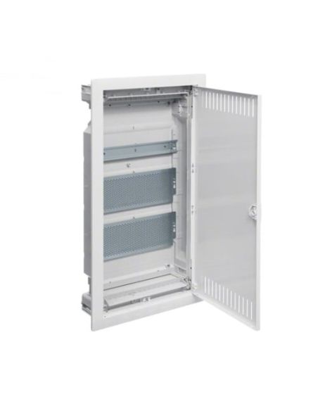 HVU60NWB Hager 60 mod. multimedia skydelis metalinėmis durelėmis Hager VOLTA3 VU60NWB iš UAB SINTAS