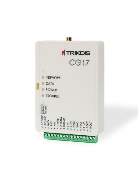 RGSMCG174G Trikdis valdiklis centralė/valdiklis CG17 su 4G modemu iš UAB SINTAS