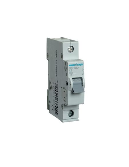 HMC103 Automatinis jungiklis Hager MC103 (3A, 1P, 230V, 6kA) iš UAB SINTAS