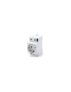 LDINROZ Kištukinis lizdas ant DIN bėgelio su įžeminimu Pawbol M.06-16A/250V-S iš UAB SINTAS 2