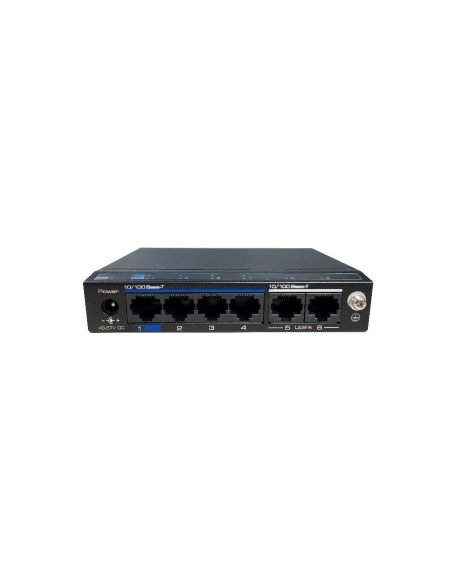 SWITCHUTP3106PSB 6 prievadų, 4 PoE prievadų komutatorius Utepo UTP3106TS-PSB iš UAB SINTAS