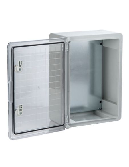 N400X300X220SKAID Plastim plastikinė dėžė skaidriomis durelėmis 400x300x220 iš UAB SINTAS