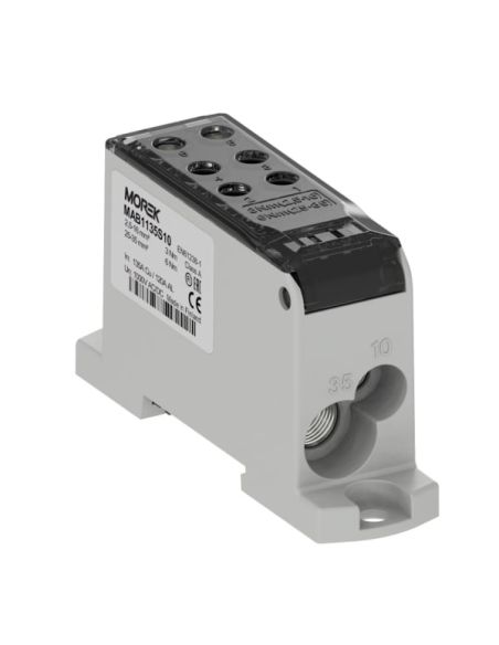 MAB1135S10 Paskirstymo gnybtas Morek OJL135A (pilkas) iš UAB SINTAS