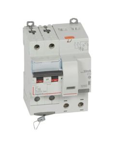 L411158 Srovės nuotekio relė su automatiniu jungikliu Legrand 411058 (C, 16A, 4P, 30mA, 230V) iš UAB SINTAS 2