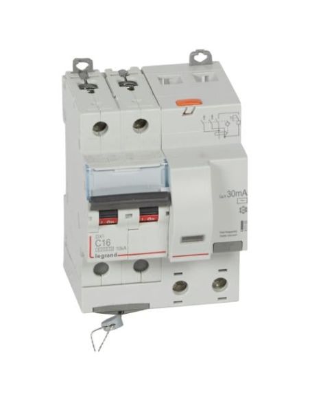 L411158 Srovės nuotekio relė su automatiniu jungikliu Legrand 411058 (C, 16A, 4P, 30mA, 230V) iš UAB SINTAS