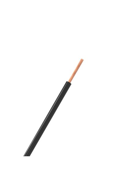 KLGY1X6J H07V-K (LgY) 1x6 mm2 vienagyslis laidas (juodas, 1 m) iš UAB SINTAS