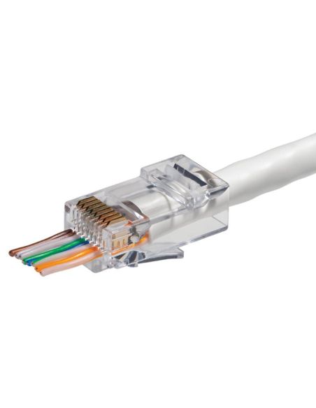 VKISTRJ45PER RJ45 kištukas (perkišamas, UTP, CAT5e) iš UAB SINTAS