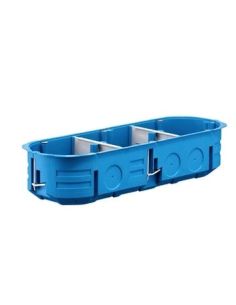 SIMP3X60K 3 vt. dėžutė į gipsą Simet P3x60K (45mm gylio) iš UAB SINTAS 2