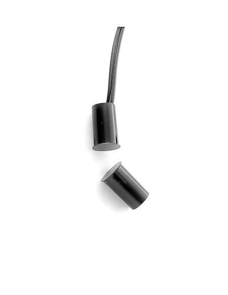 MKI26026BL Įleidžiami magnetiniai kontaktai 17x9mm (juodi) iš UAB SINTAS