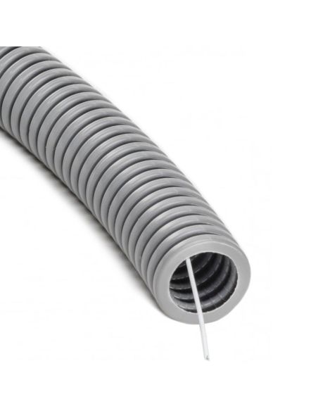 VGOF20PPIPELIFE Gofruotas pilkas PVC vamzdis su viela 20mm (50m, 320 N/5 cm) iš UAB SINTAS