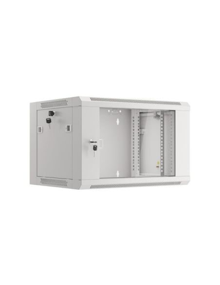 KS6U600x600PAKSU Komutacinė spinta 19'' pakabinama 6U 600x600x368 (surinkta) iš UAB SINTAS