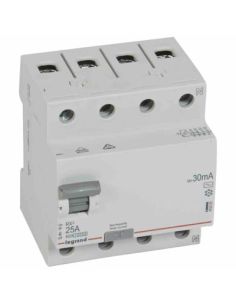 LRELE4P25A Srovės nuotekio relė RCD RX Legrand 402062 (AC, 25A, 4P, 30mA, 400V) iš UAB SINTAS 2