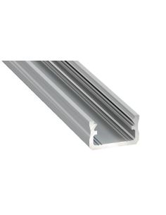 LUMPROFA2MS Aliuminis anoduotas profilis Lumines LED juostoms A (pilkas, anoduotas, 2m) iš UAB SINTAS 2