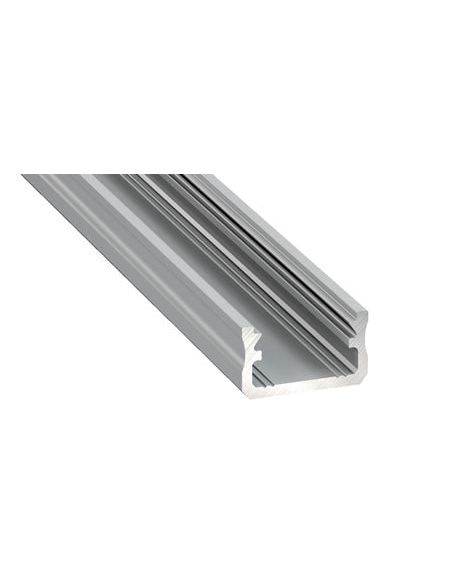 LUMPROFA2MS Aliuminis anoduotas profilis Lumines LED juostoms A (pilkas, anoduotas, 2m) iš UAB SINTAS