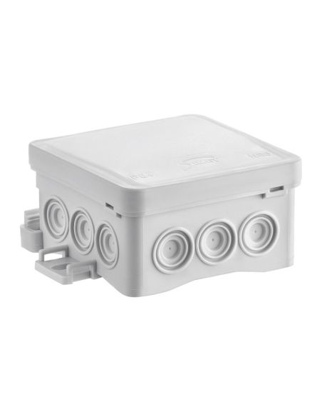 SIM35346106 Hermetinė paskirstymo dėžutė Simet NS6 35346106 (balta, 85x85x40mm, IP54) iš UAB SINTAS