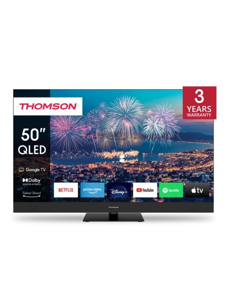 50QG6C14 TV Set|THOMSON|50"|4K/Smart|QLED|3840x2160|Wireless LAN|Bluetooth|Google TV|Black|50QG6C14 iš UAB SINTAS