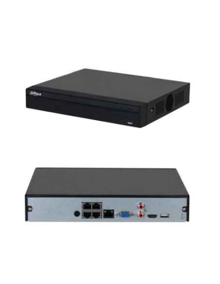 DHI-NVR2104HS-P-4KS3 NET VIDEO RECORDER 4CH 4POE/NVR2104HS-P-4KS3 DAHUA iš UAB SINTAS