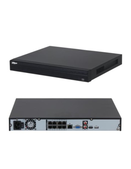 DHI-NVR4208-8P-4KS3 NET VIDEO RECORDER 8CH 8POE/NVR4208-8P-4KS3 DAHUA iš UAB SINTAS