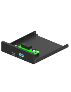 FDI3-U3C-01 CASE ACC FRONT 3.5" PANEL/USB 2P FDI3-U3C-01 GEMBRID iš UAB SINTAS