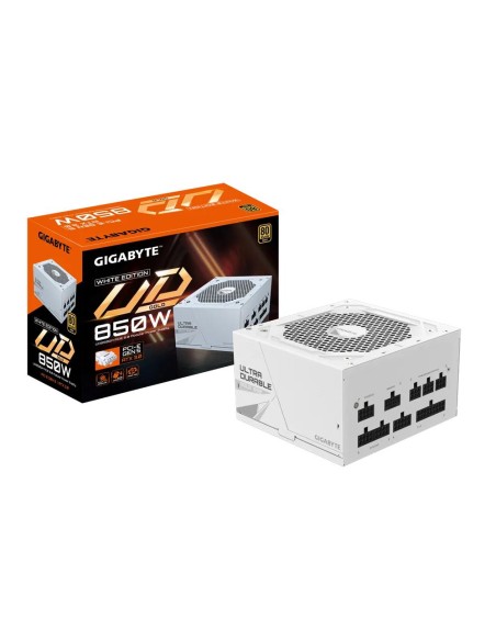 GP-UD850GMPG5W Power Supply|GIGABYTE|850 Watts|Efficiency 80 PLUS GOLD|PFC Active|MTBF 100000 hours|GP-UD850GMPG5W iš UAB SINTAS