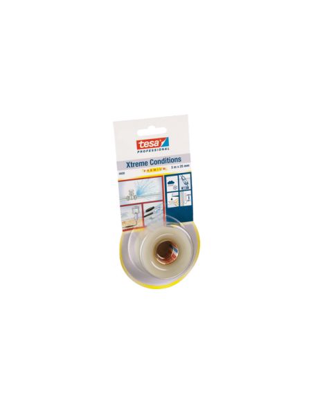 VIZOTEXTREMES Užsivulkanizuojanti silikoninė juosta TESA XTREME CONDITIONS (colorless) 3m x 25mm 04600-00003-00 iš UAB SINTAS