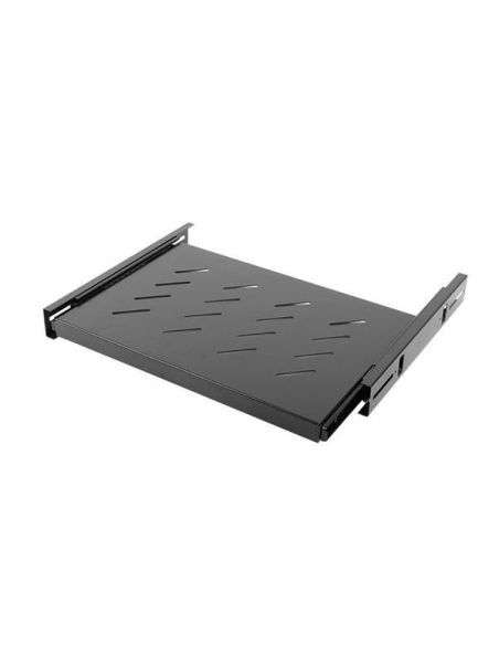 SL191U450/600BEGBL Ištraukiama lentyna 19" spintai 1U L450 (juoda) iš UAB SINTAS