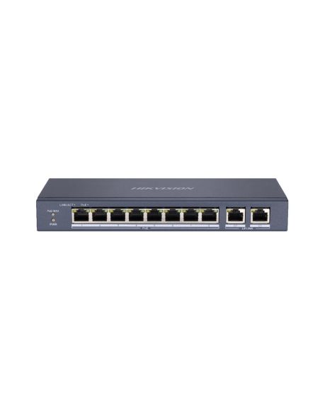 SWITCHDS3E0310PEM Hikvision 10 prievadų 8 PoE prievadų komutatorius DS-3E0310P-E/M iš UAB SINTAS