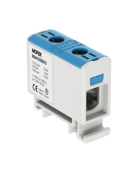 MOREKOTL50M Gnybtas OTL50 1x1.5-50mm2 Morek MAA1050B10 (mėlynas) iš UAB SINTAS