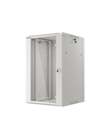 KSU22U600x450PAK Komutacinė spinta 19'' pakabinama 22U 600x450x1140 (RAL7035, nesurinkta) iš UAB SINTAS