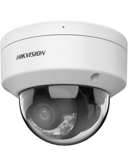 KIP2CD2147G2HLISUF4 Hikvision dome DS-2CD2147G2H-LISUeF F4 (balta, 4 MP, 30 m. IR 30 LED, Hybrid Light) iš UAB SINTAS