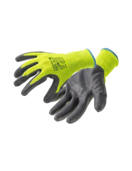 GTVHT5K76110W Pirštinės padengtos nitrilu Hogert HT5K761-10-W (10 dydis, žalios) iš UAB SINTAS