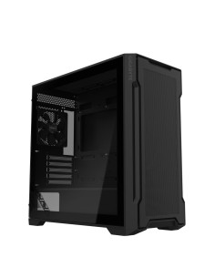 GB-C102G Case|GIGABYTE|GB-C102G|MidiTower|Case product features Transparent panel|Not included|MicroATX|MiniITX|Colour Black|GB-