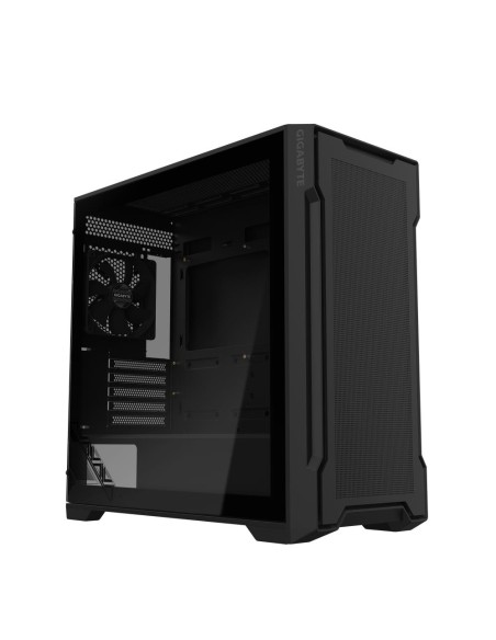 GB-C102G Case|GIGABYTE|GB-C102G|MidiTower|Case product features Transparent panel|Not included|MicroATX|MiniITX|Colour Black|GB-