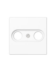 JUNGA561PLTVWW TV/R antenos lizdo / mechanizmo apdaila JUNG A561PLTVWW (balta) iš UAB SINTAS