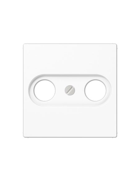 JUNGA561PLTVWW TV/R antenos lizdo / mechanizmo apdaila JUNG A561PLTVWW (balta) iš UAB SINTAS