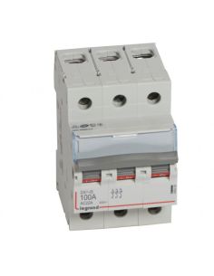 LAUTOMAT3P100AC Automatinis jungiklis MCB RX3 Legrand 406469 (100A, 3P, 230V, 6kA) iš UAB SINTAS
