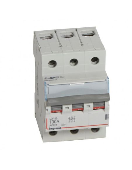 LAUTOMAT3P100AC Automatinis jungiklis MCB RX3 Legrand 406469 (100A, 3P, 230V, 6kA) iš UAB SINTAS