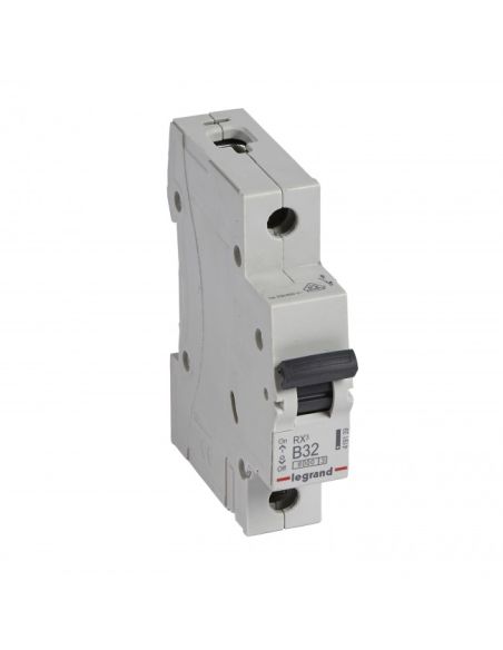 LAUTOMAT1P32AB Automatinis jungiklis MCB RX3 Legrand 419139 (32A, 1P, 400V, 6kA) iš UAB SINTAS
