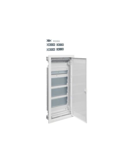 HVU48NWB Hager 48 mod. įleidžiamas multimedia skydelis VU48NWB iš UAB SINTAS
