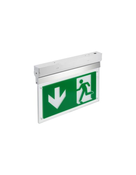 GTVCORSO1 CORSO-1 LED evakuacinis šviestuvas prie sienos (3W, 6400K, IP 20, 350mAh) iš UAB SINTAS