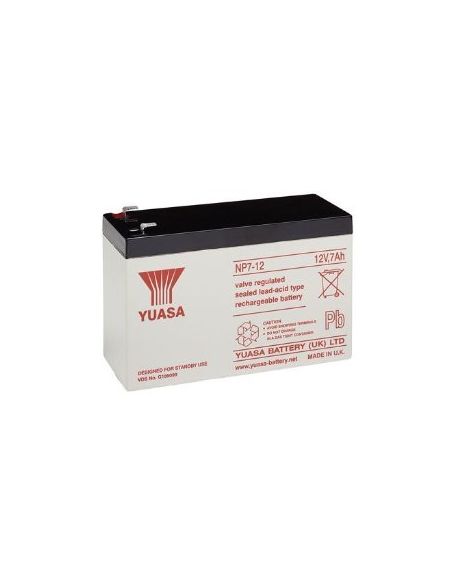 AY7/12 Akumuliatorius Yuasa (7Ah 12V F1 VRLA) iš UAB SINTAS