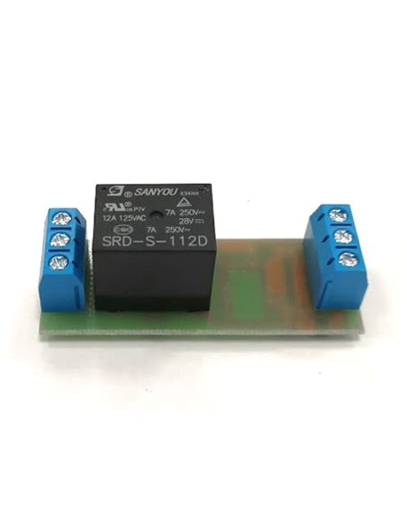 VRELB Relės blokas 12V 12A SRD-S-112D (su kontaktinėmis kaladėlėmis) iš UAB SINTAS