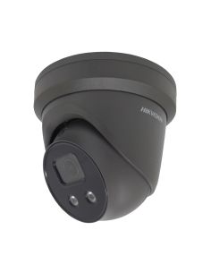 KIP2CD2346G2IUF2.8B Hikvision dome DS-2CD2346G2-IU F2.8  (juoda, 4 MP, 30 m. IR AcuSense) iš UAB SINTAS