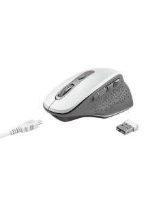 24035 MOUSE USB OPTICAL WRL/OZAA WHITE 24035 TRUST iš UAB SINTAS